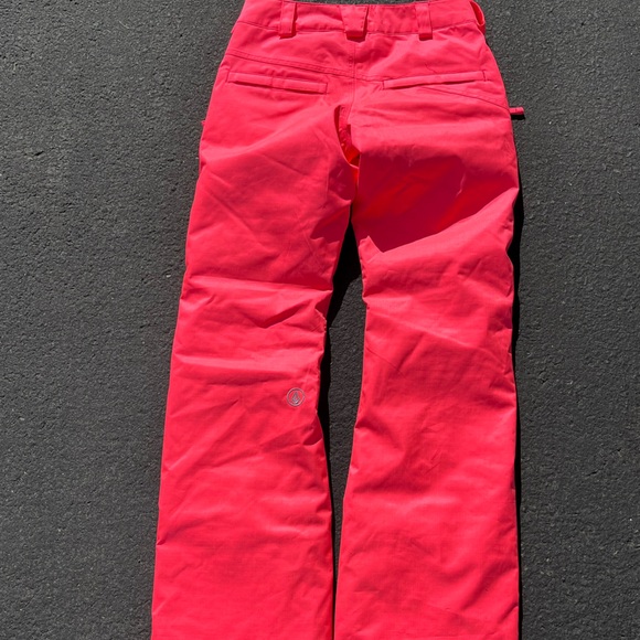 Volcom Hot Pink Insulated Snow Ski Pants Women’s size XS - Picture 3 of 5